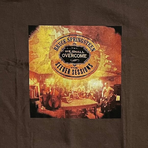Vintage Bruce Springsteen With The Seeger Sessions Band 2006 Tee - Picture 3 of 9